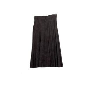 Vintage Rojean Pleated Plaid Skirt Mulberry Size 7